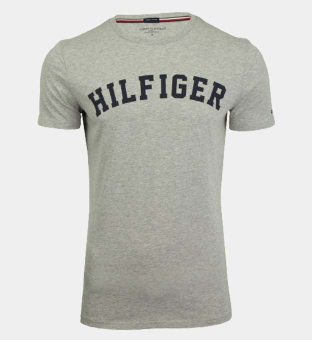 Tommy Hilfiger T-shirt Mens Grey Heather