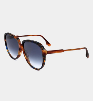 Victoria Beckham Sunglasses Womens Smoke Havana Blue