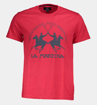 LA Martina T-shirt Mens Red