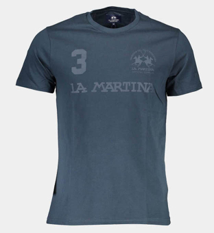 LA Martina T-shirt Mens Blue