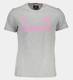 LA Martina T-shirt Mens Grey