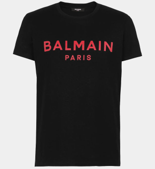 Balmain T-shirt Mens Black